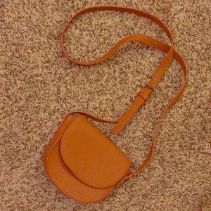 COPY - Forever 21 simple brown crossbody bag